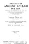 [Gutenberg 45939] • Reliques of Ancient English Poetry, Volume 1 (of 3) / Consisting of Old Heroic Ballads, Songs and Other Pieces of Our Earlier Poets Together With Some Few of Later Date